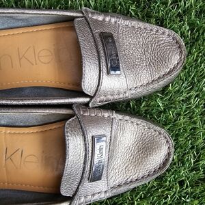 CK Soft Leather Loafer Flats